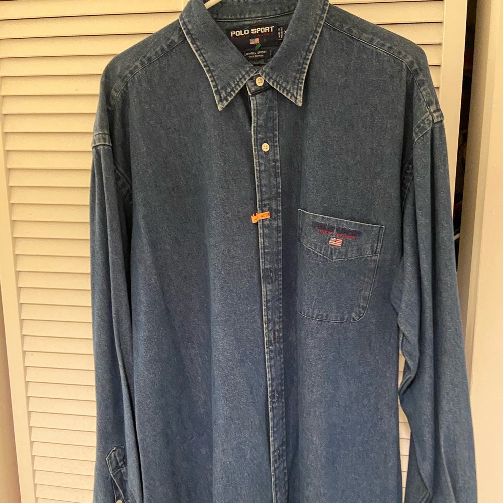 Polo Sport Ralph Lauren denim shirt.